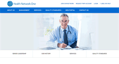 Desktop Screenshot of healthnetworkone.com